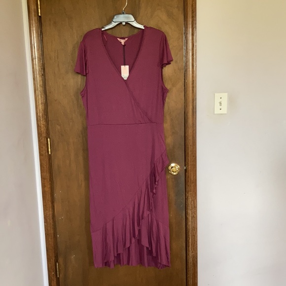 Relist 1/30 Juicy Couture boho faux wrap dress XXL - Picture 10 of 16